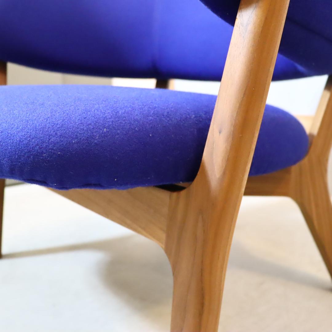 マルニコレクション Roundish ウォールナット材 シングルシートソファ