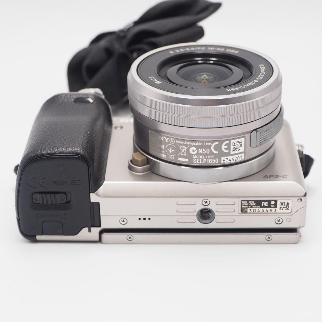 ミラーレス一眼カメラ SONY α6000 レンズセット！動作確認済み‼️