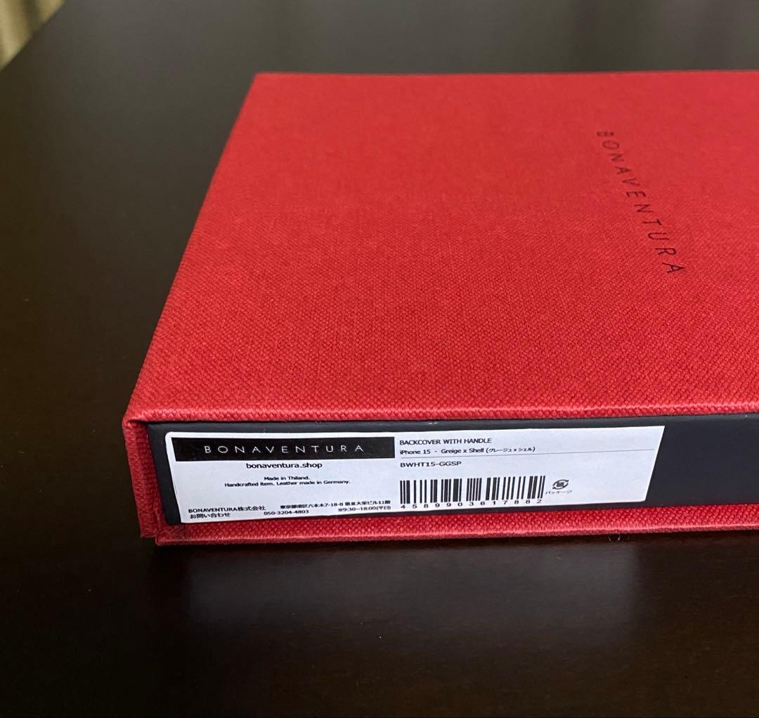 ボナベンチュラiPhoneハンドル付き　バックカバー【新品】