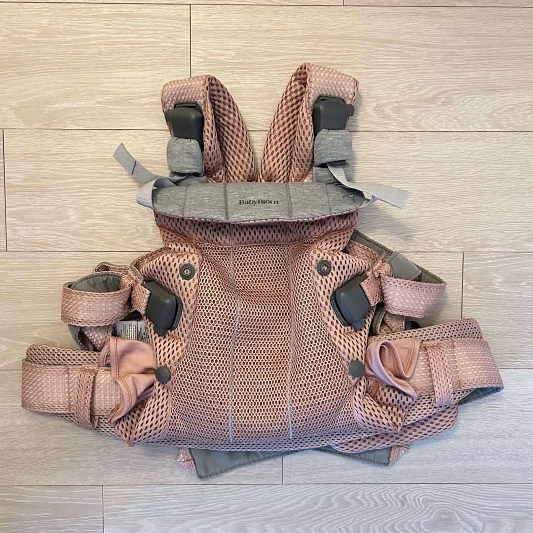 BabyBjörn ハーモニー 抱っこひも ピンク メッシュ