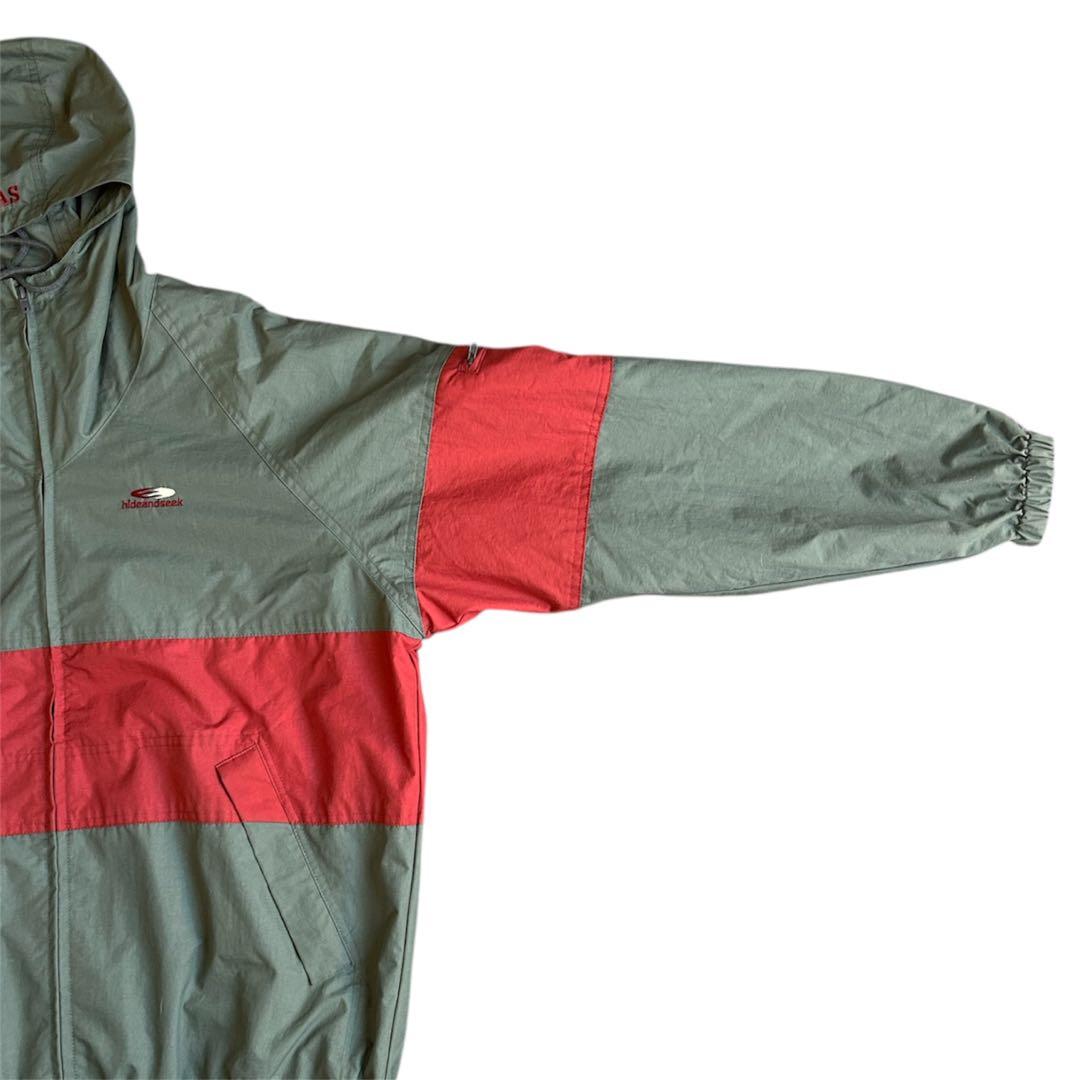 HIDE AND SEEK Nylon ZipJacket 長瀬　マコト　XL