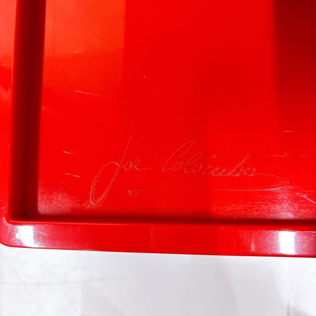 ★正規品★B-LINE ボビーワゴン3段4トレイ レッド赤