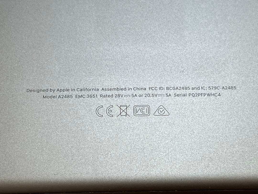 MacBook Pro M1 Max 16インチ 2021 1TB/32GB