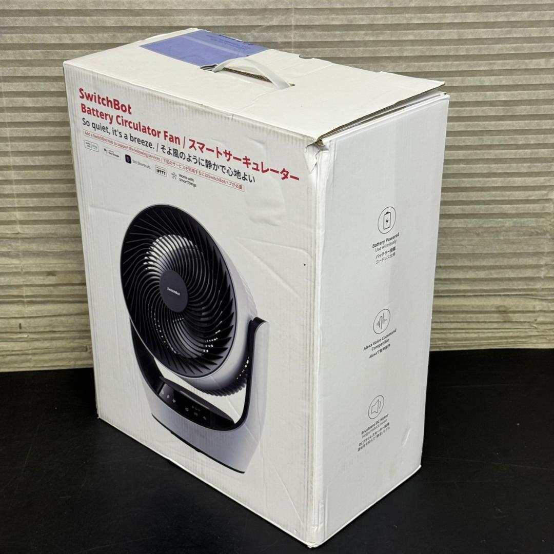 ☆SwitchBot　W3800510　スマートサーキュレーター　バッテリー式