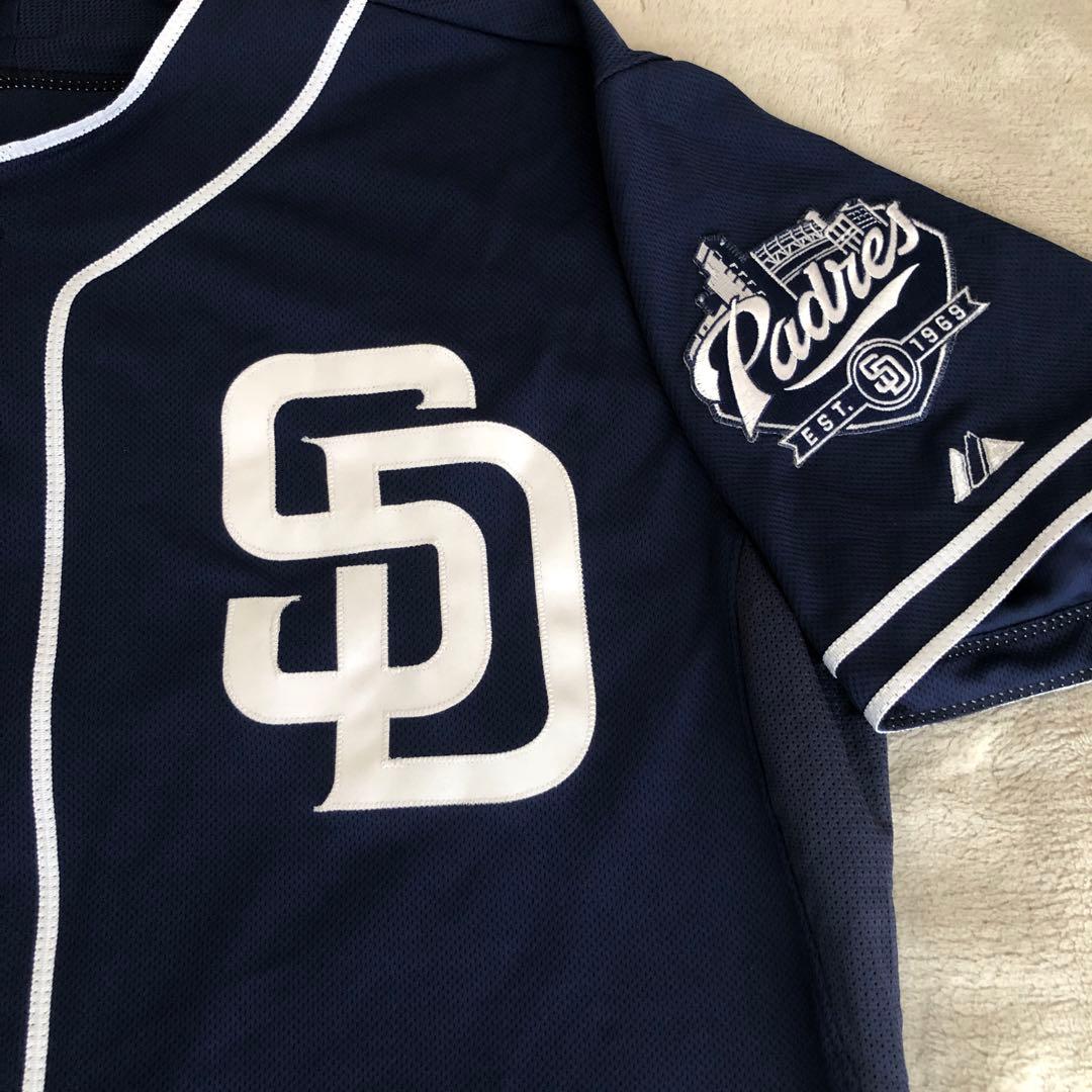 【美品】MLB サンディエゴ　パドレス　オーセンティックジャージー サイズ48