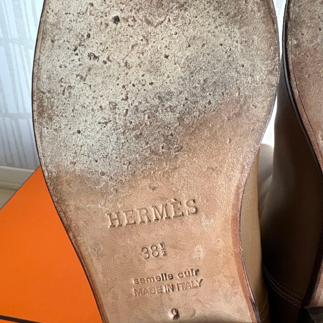 【美品】エルメスジャンピングブーツ