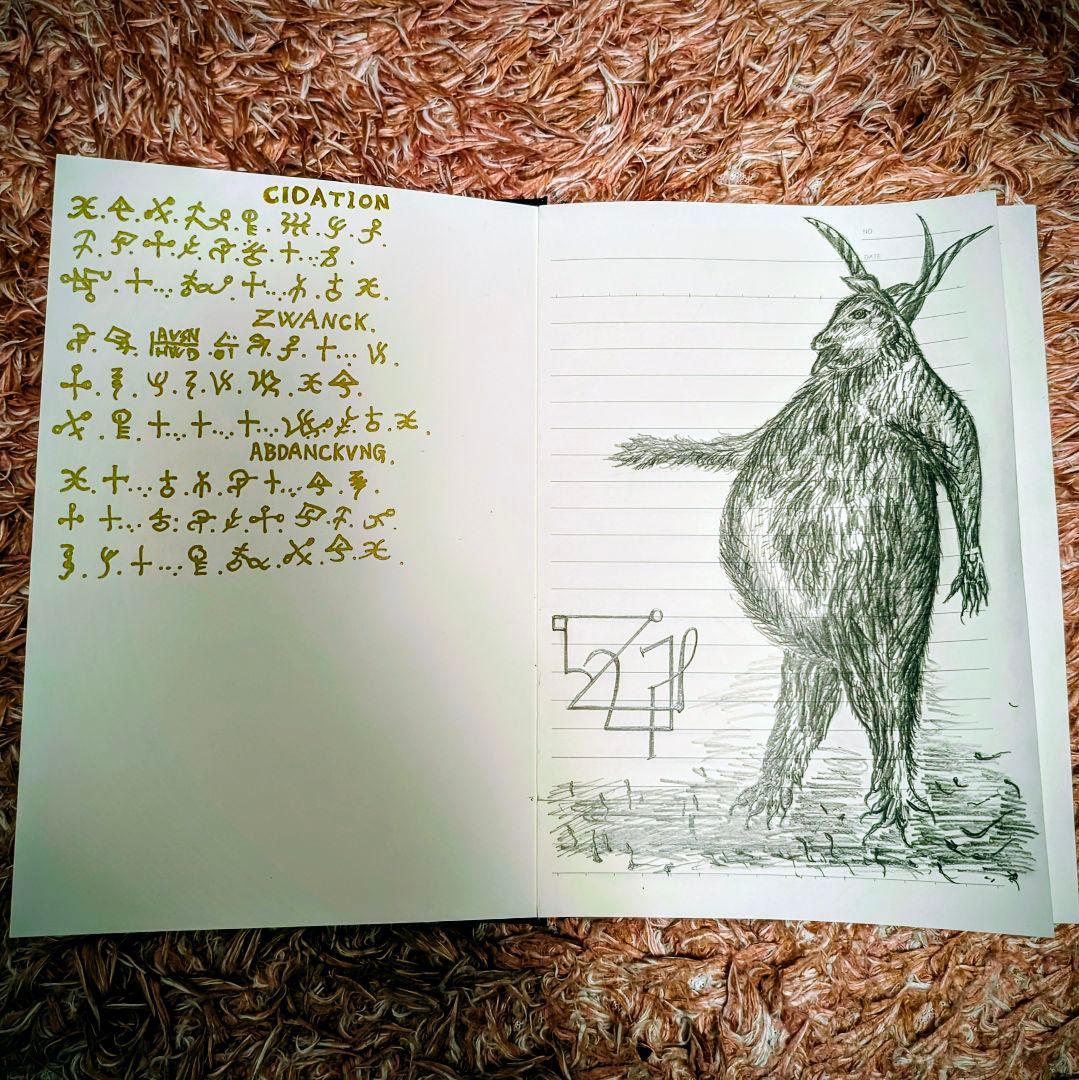 【ご予約品】ファウスト博士の精霊召喚魔術書 ✚魔術的力、霊的な力を引き寄せる護符