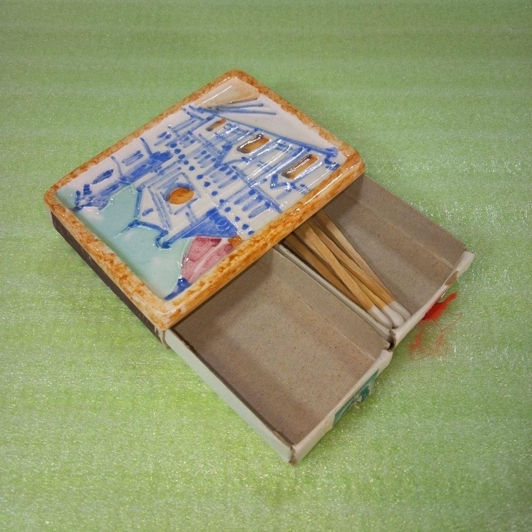 サンタ・マリア・デル・フィオーレ大聖堂をモチーフにしたと思われるマッチ箱　レトロ