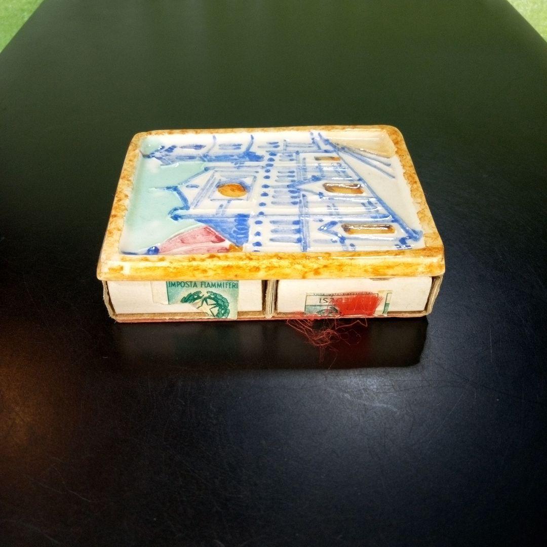 サンタ・マリア・デル・フィオーレ大聖堂をモチーフにしたと思われるマッチ箱　レトロ