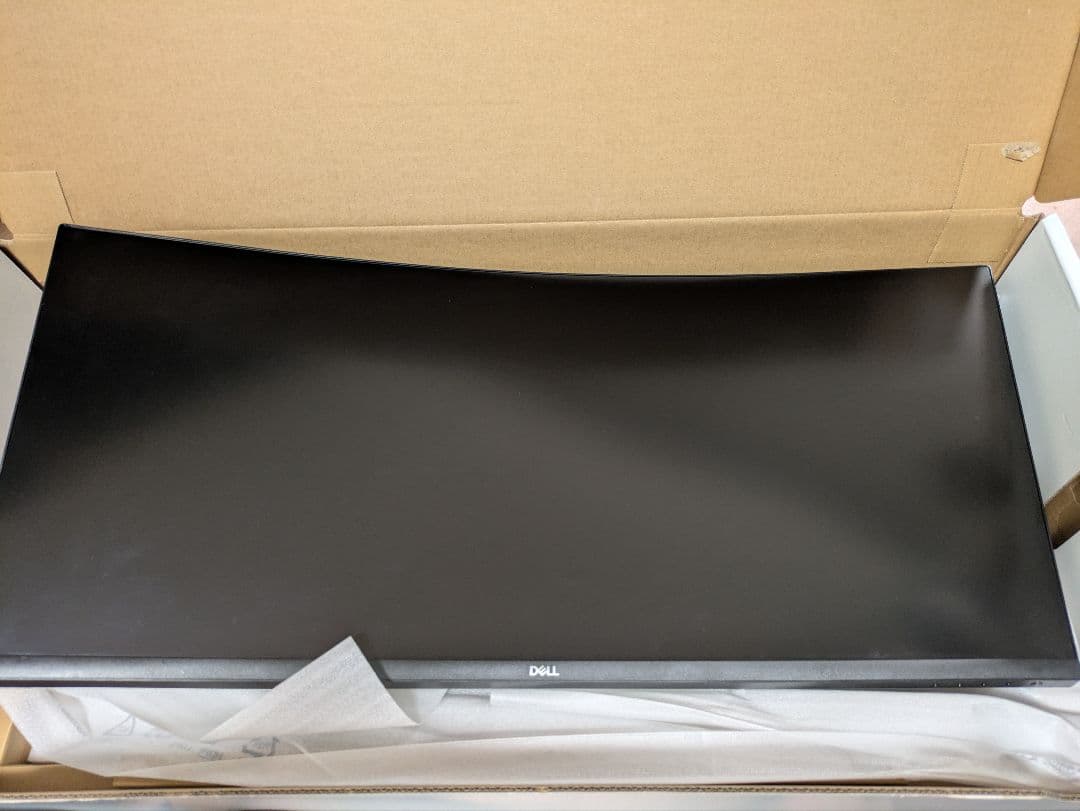 Dell S3422DW ウルトラワイドモニター本体、付属品、箱入り