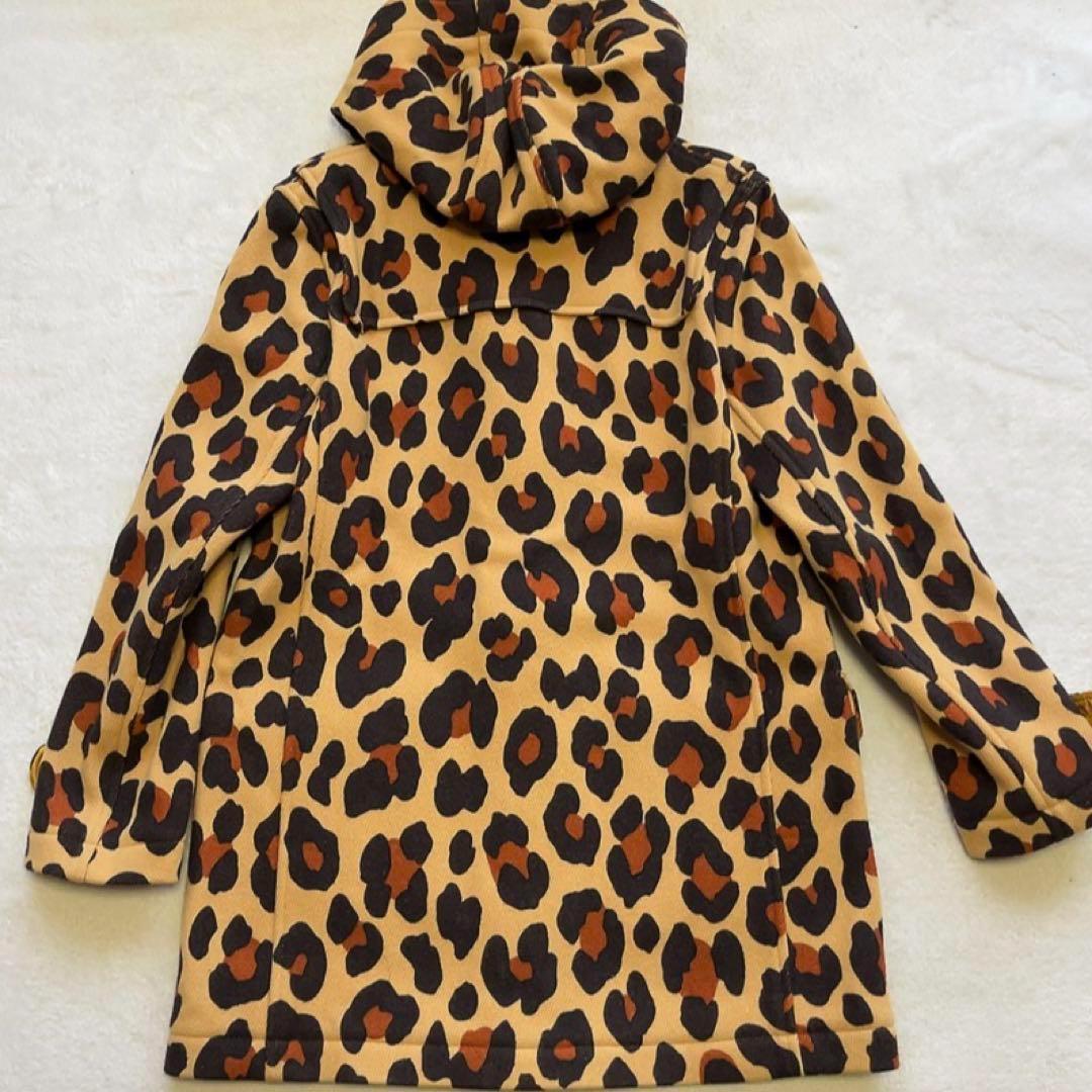 極美品　パーリーゲイツ　ダッフル　コート　レオパード　豹　ヒョウ　キャメル　M