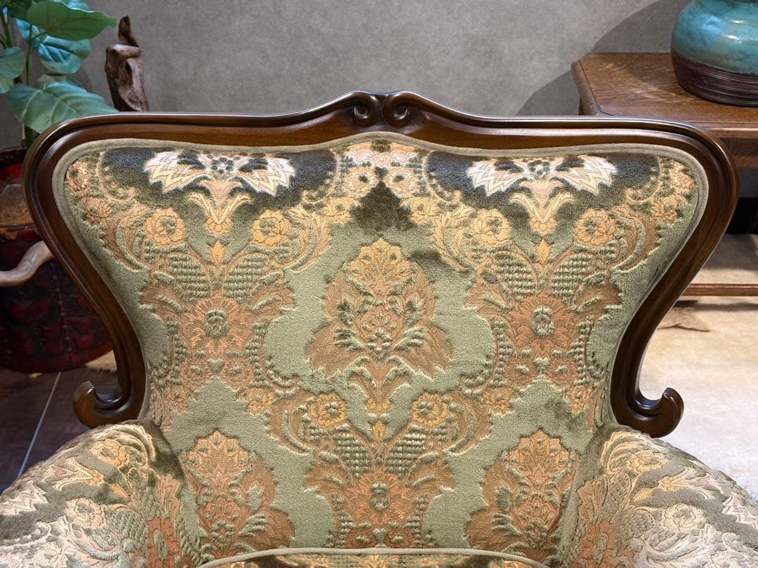 ②Wade様　マルニ木工 ビンテージソファ　1Pソファ　クラシック　SG