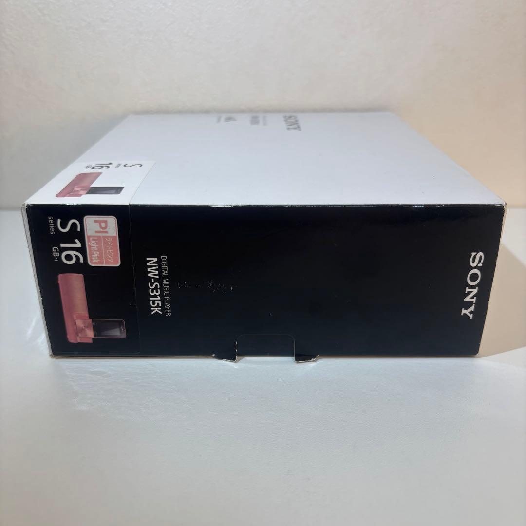 SONY NW-S315K ウォークマン　デジタルオーディオプレーヤー ピンク