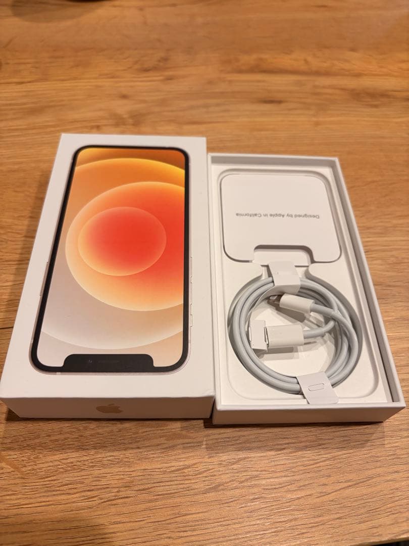 (ひろとん)12miniホワイト 本体 128G+12miniブルー