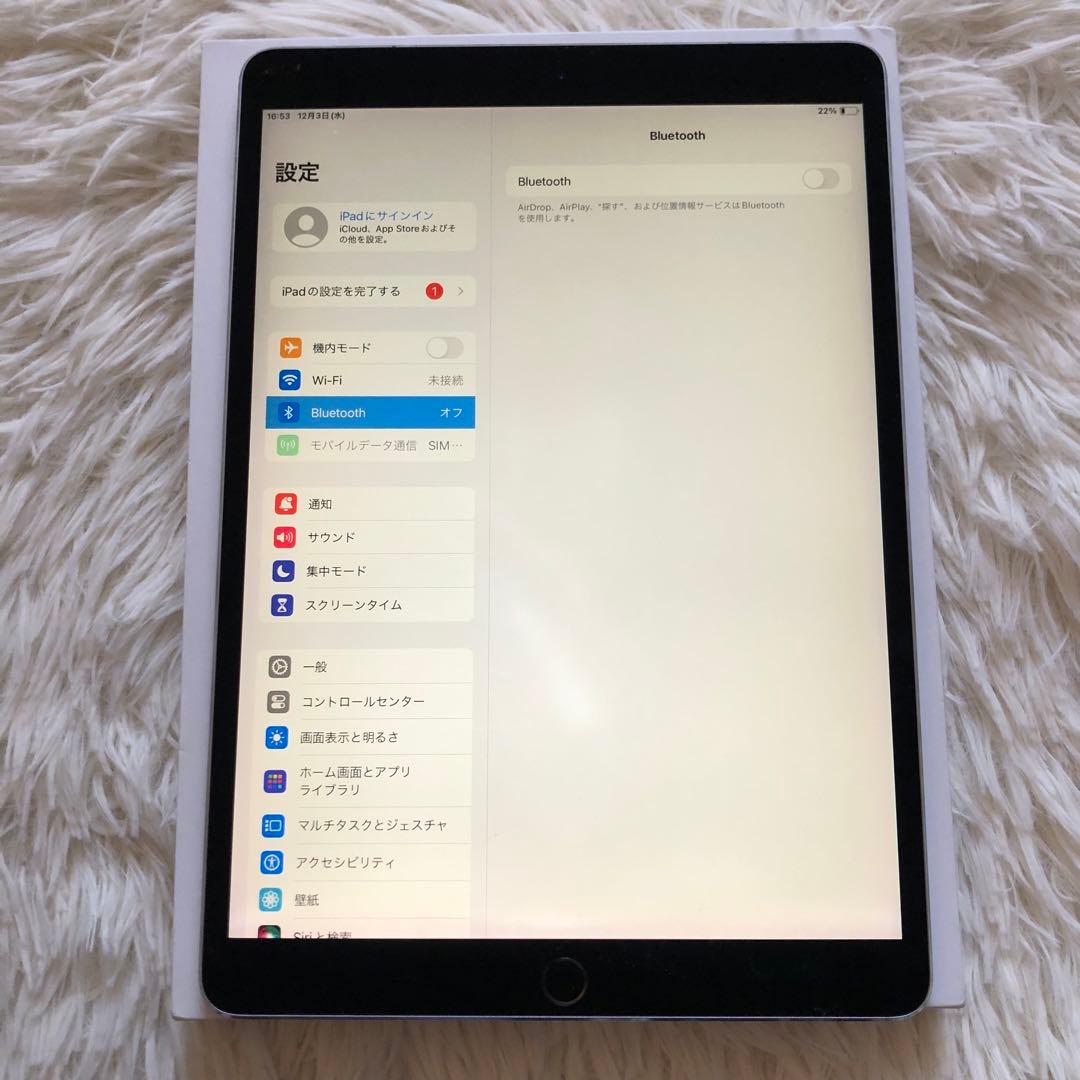 【完動品】iPad Pro 10.5 256GB SIMフリー 【すぐ発送】