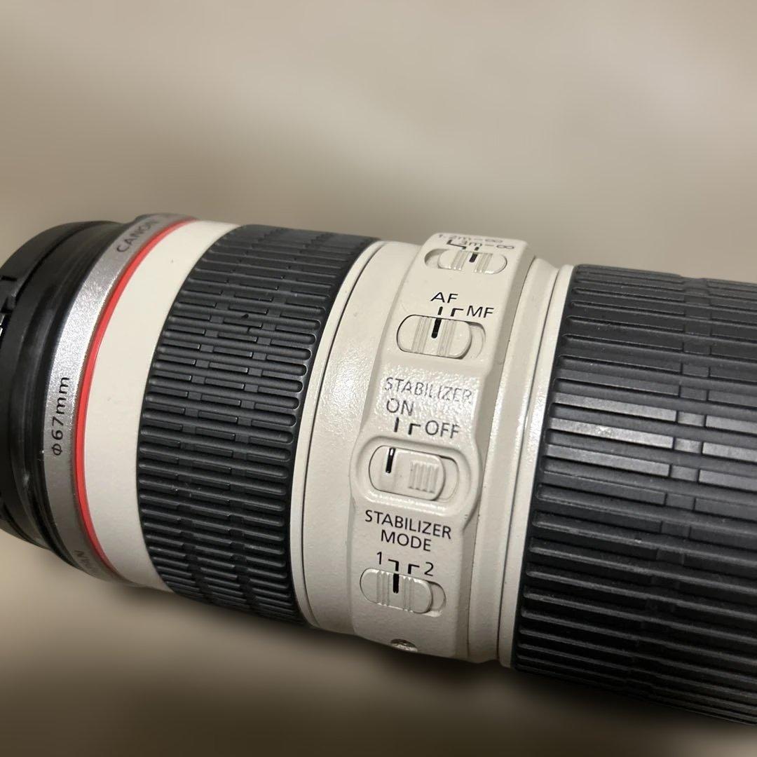 美品　Canon EF70-200mm F4 L IS USM 手ブレ補正
