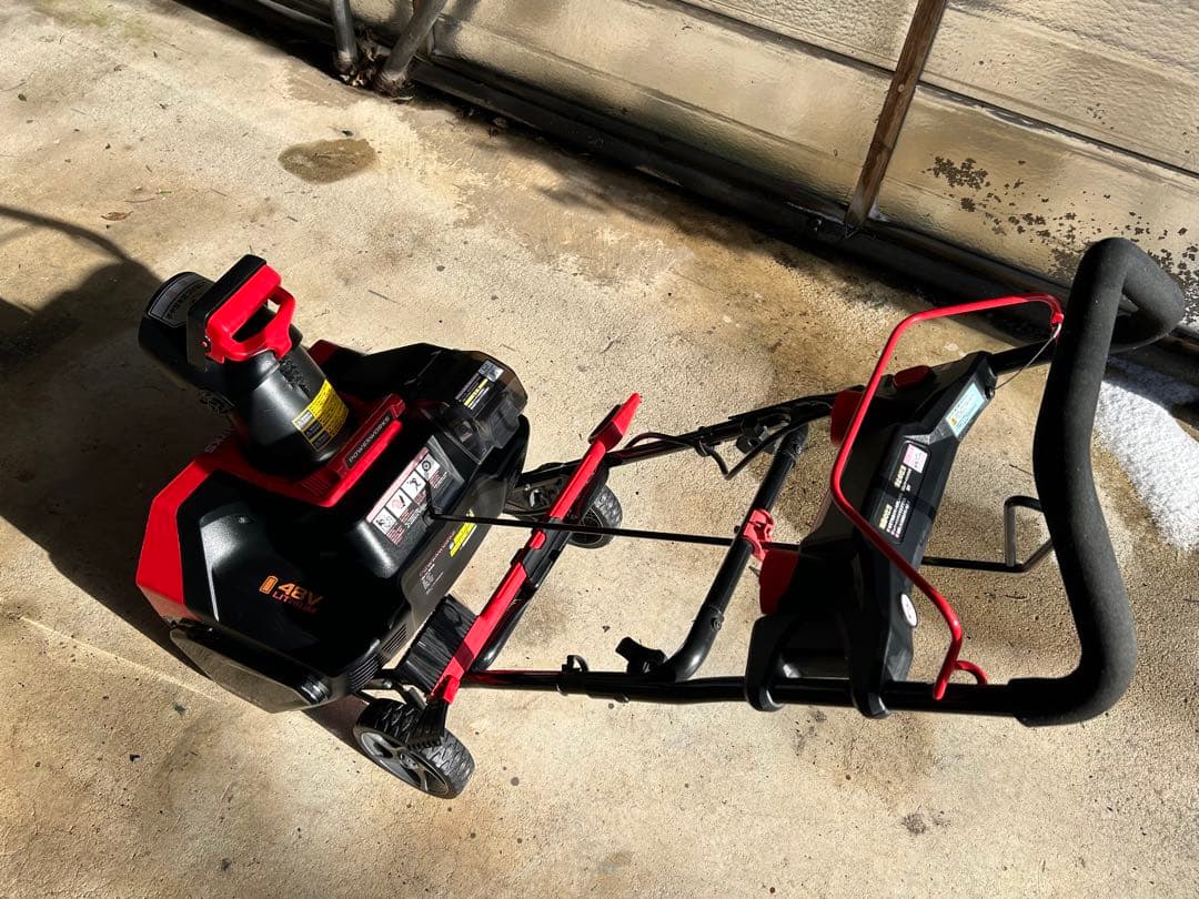 電動除雪機HAIGE(ハイガー) 充電式 POWERWORKS SNE402