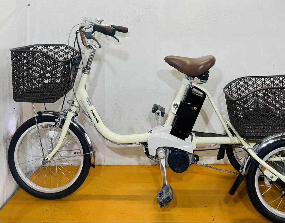 送料無料条件付き　パナソニック 電動アシスト三輪車 中古車