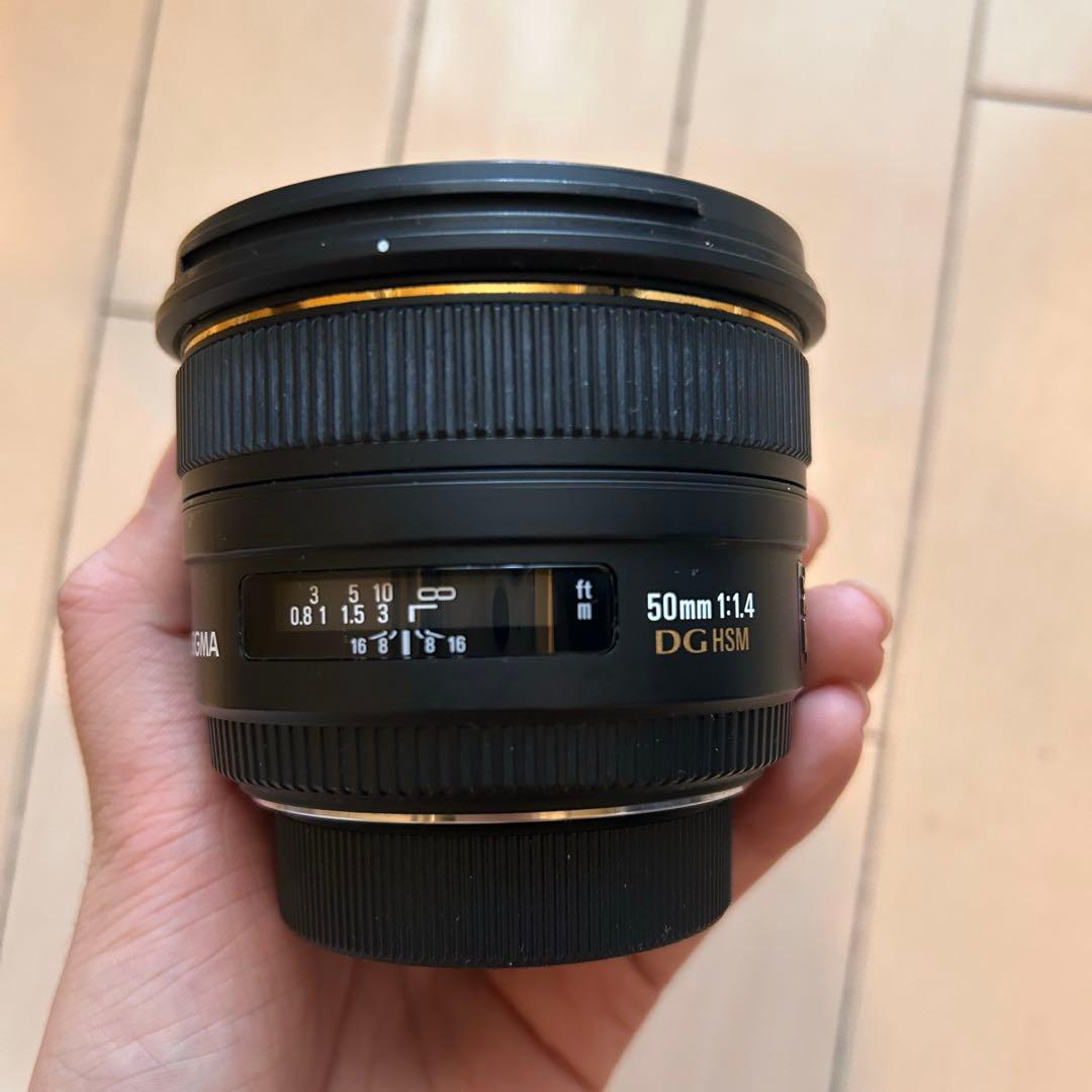 【大幅値下げ中】シグマ単焦点レンズ50mmF1.4 ニコン用フルサイズ対応