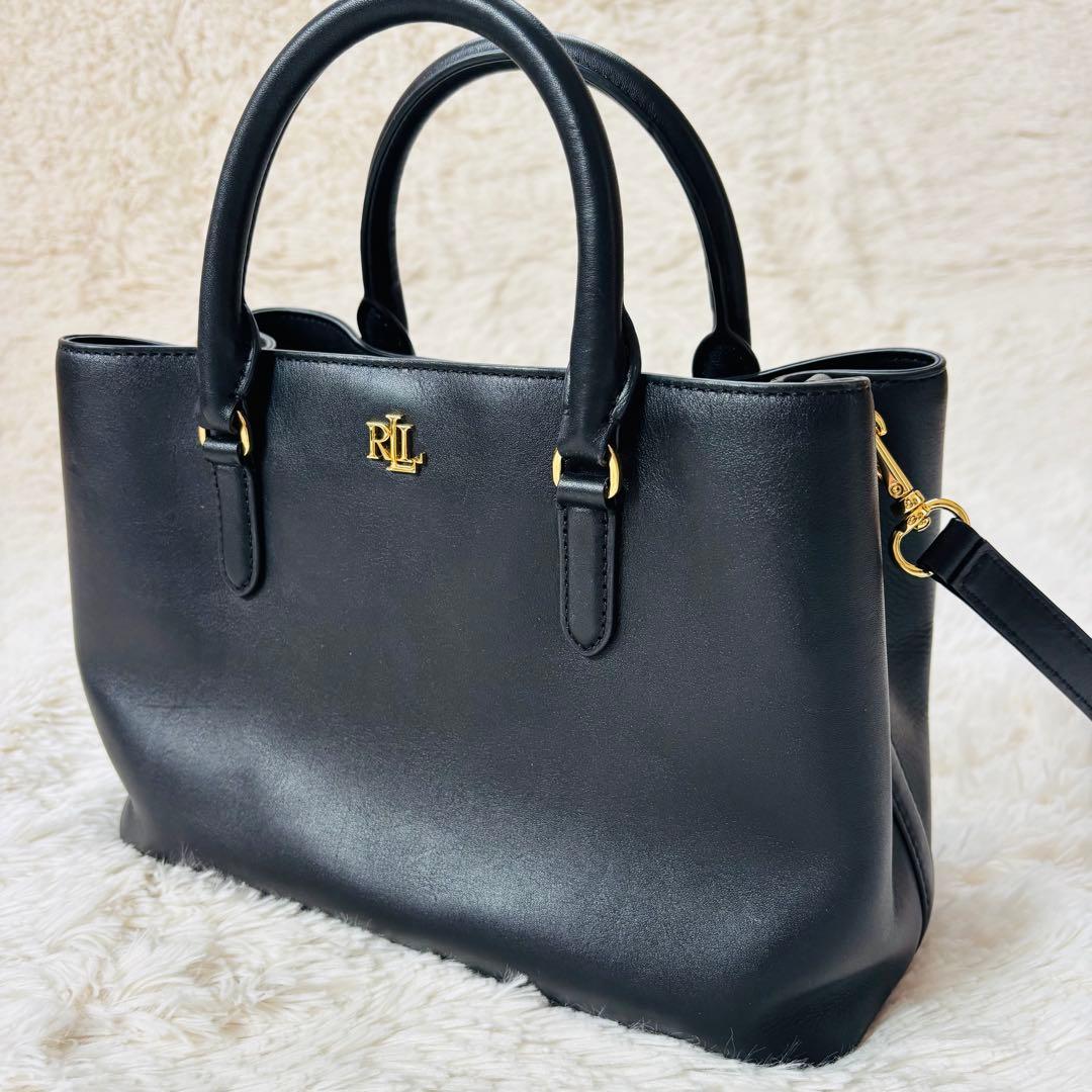 Lauren Ralph Lauren Mary サッチェルバッグ M 2way