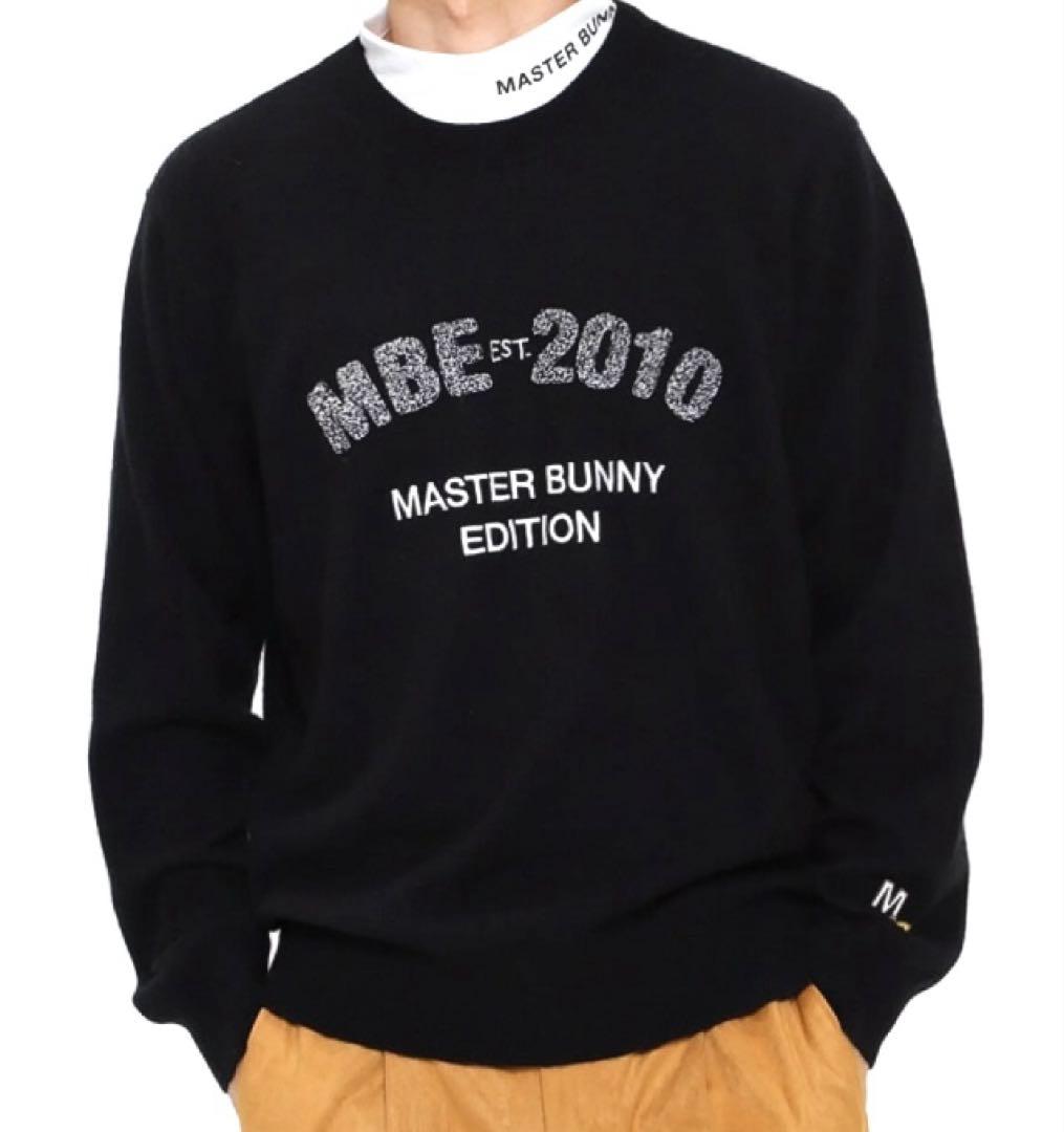 マスターバニーエディション カシミア100%ニットプルオーバー（BLK／4）