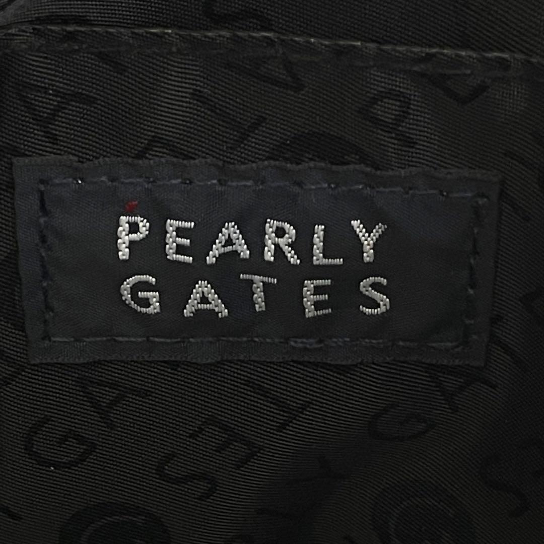 パーリーゲイツ　カートバッグ　2024年モデル　ランダムロゴ柄　内側スマイルロゴ