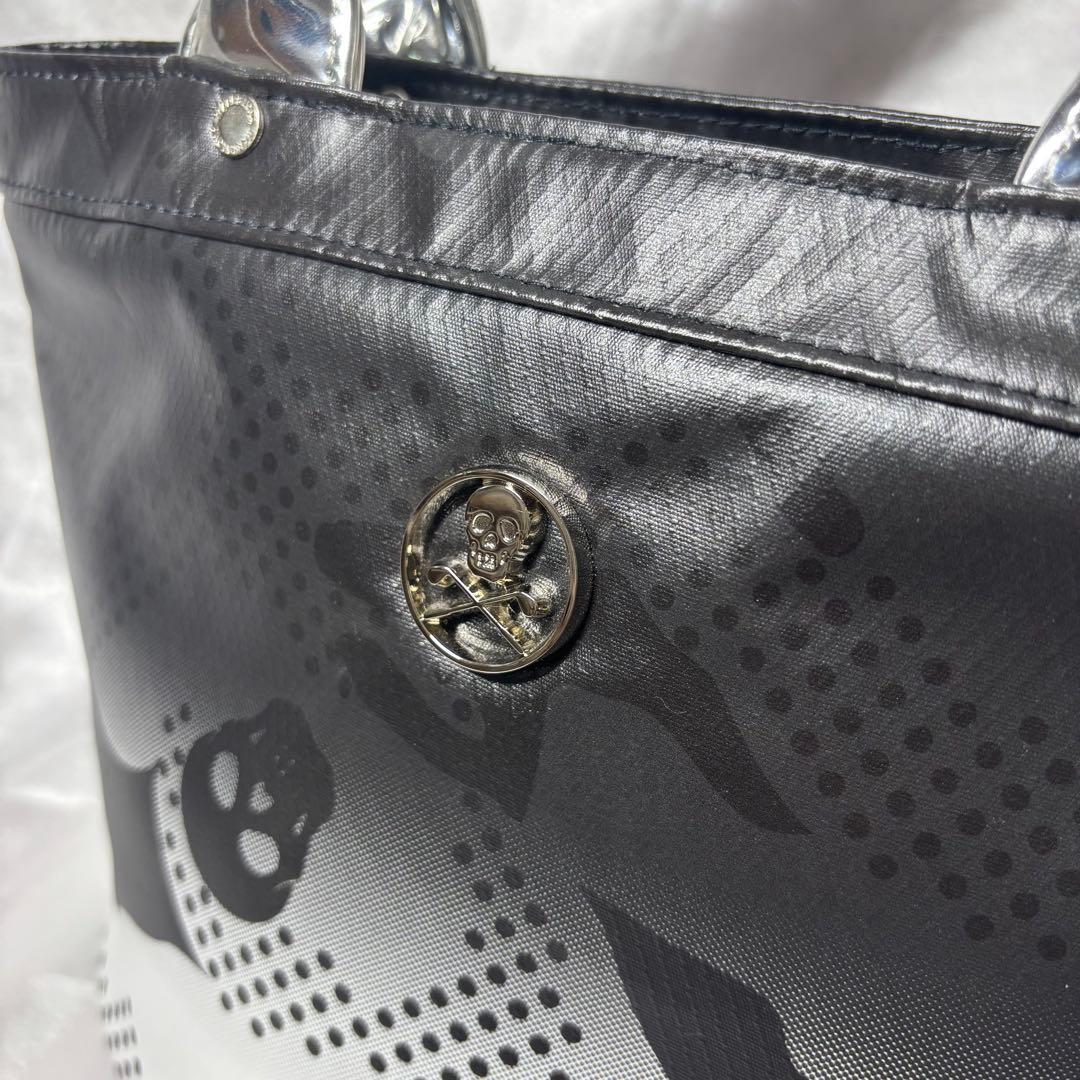 【未使用に近い】MARK&LONA 防水 カートバッグ ハンドバッグ スカルロゴ