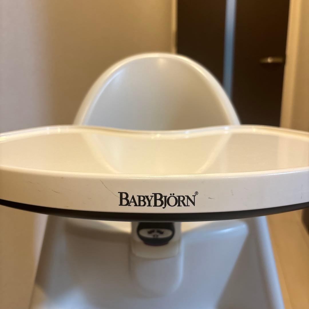 ベビービョルン　ハイチェア　ホワイトベビー用チェア