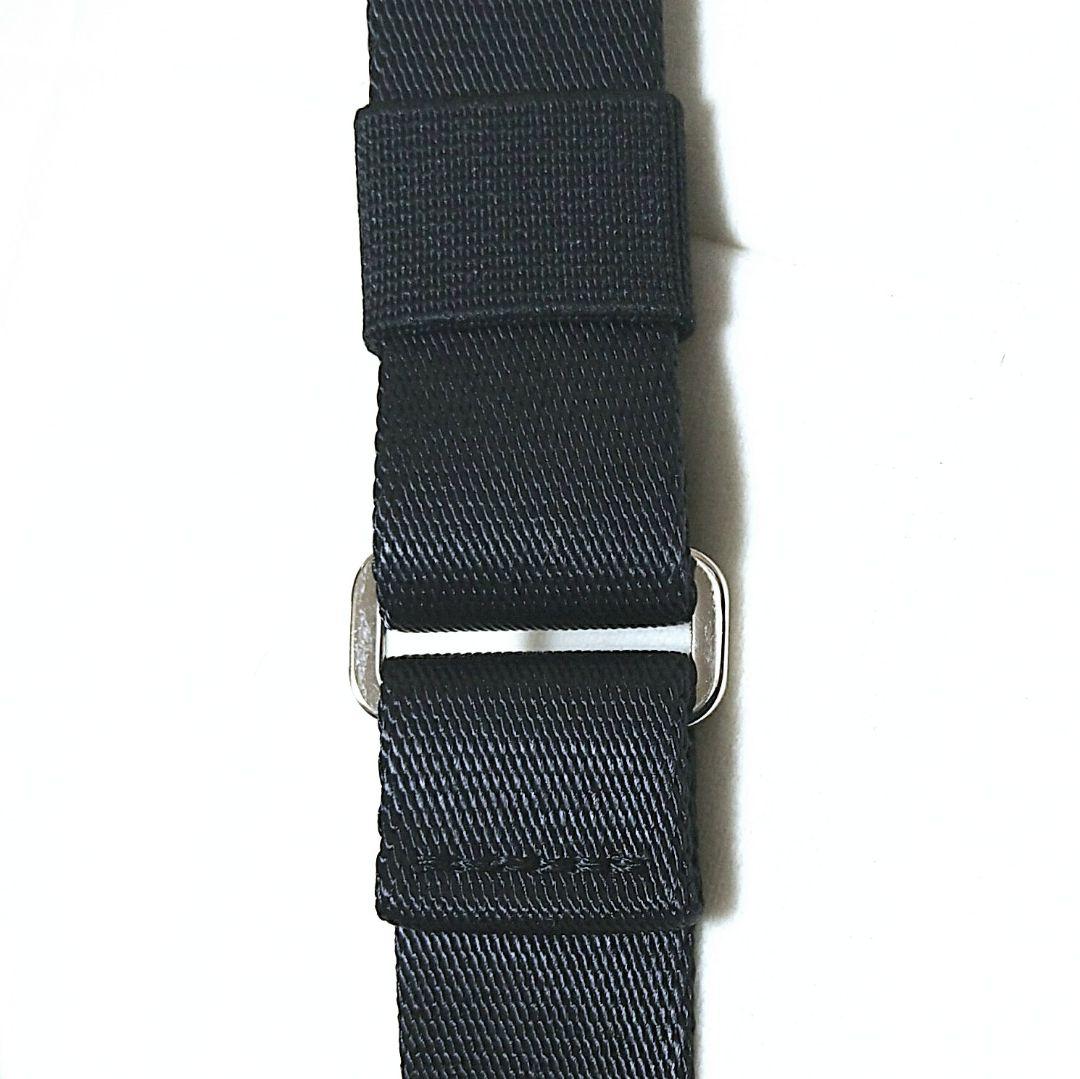 カワニシカバン　cobii（コビー） 撥水レザー ボディバッグ　ブラック