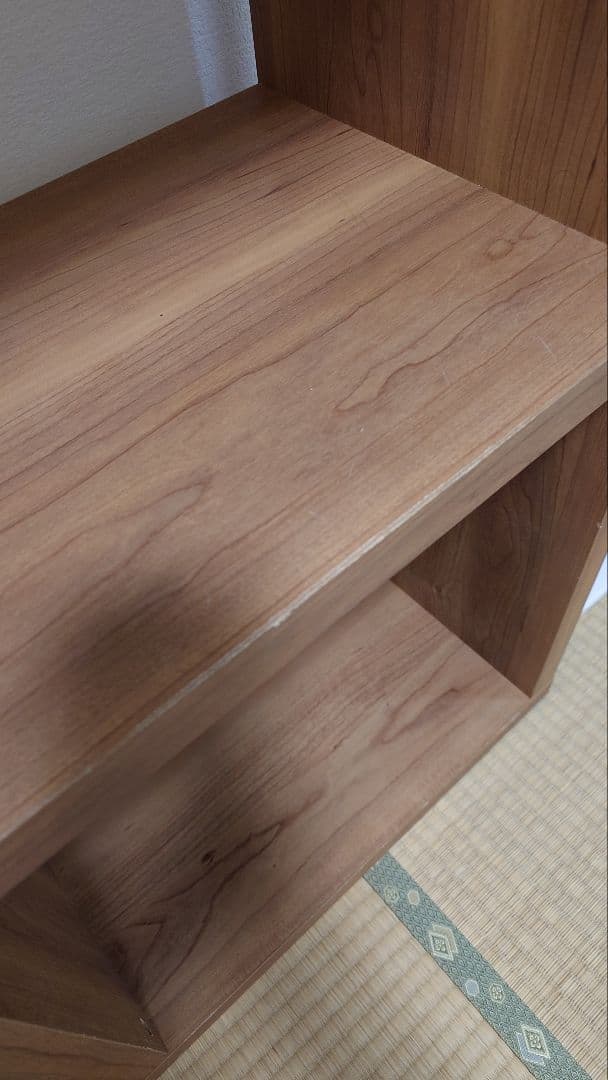 スタッキングシェルフ　ブラウン　 6コンパートメント