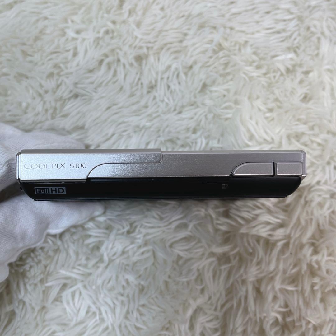 Nikon COOLPIX S100 コンパクトデジタルカメラ プラチナシルバー