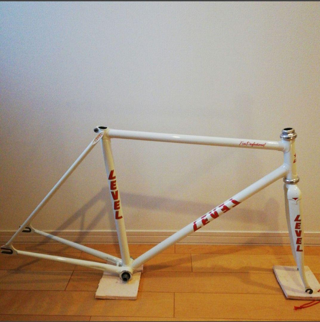 NJS 競輪　ピストフレーム　LEVEL 2021年　クロモリ　オーダーメイド