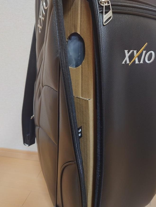 XXIO ゴルフバッグ ブラック　新品・未使用