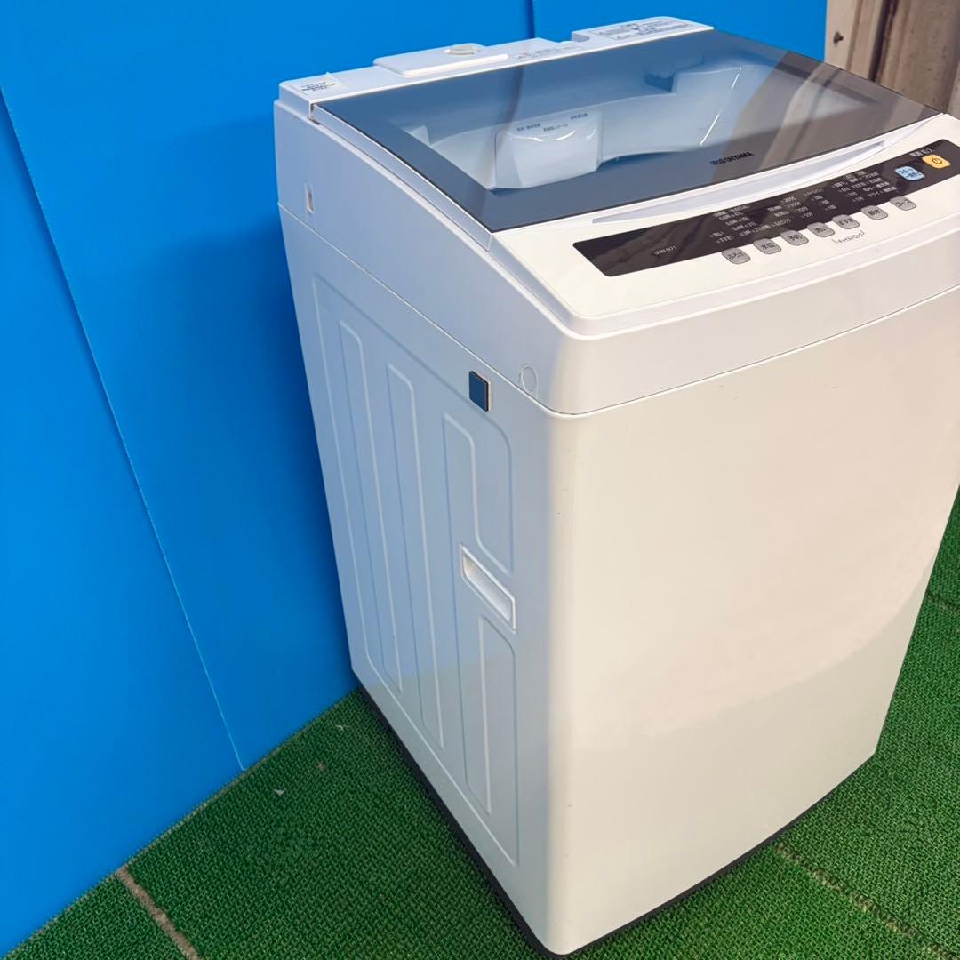 611 関東圏配送　ガラストップ　洗濯機　容量7kg 一人暮らし　家庭用でも！