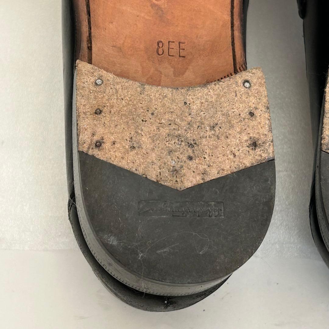 Salvatore Ferragamo 黒 ローファー 8EE