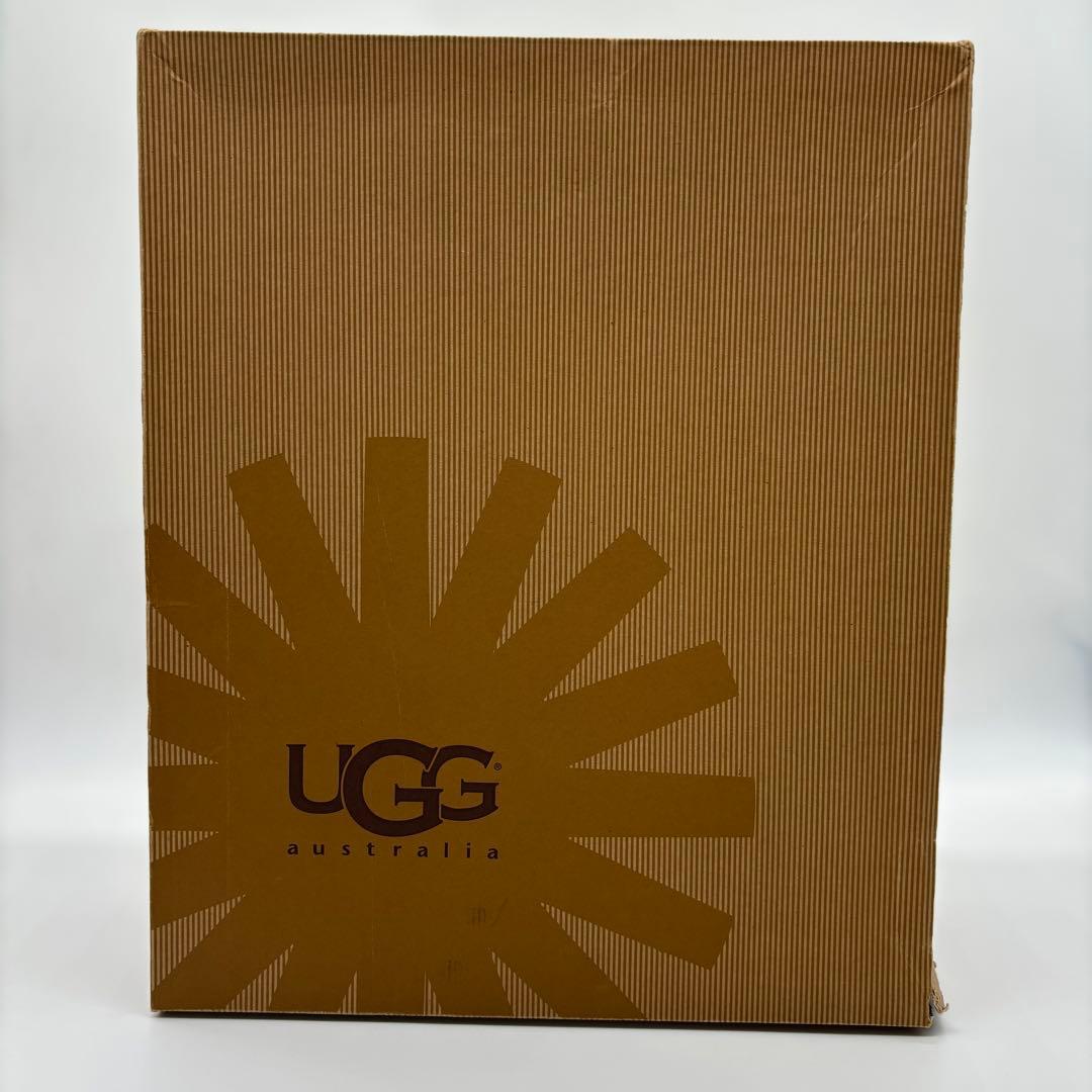 美品✨UGG アグ ムートン エンジニアブーツ ダークブラウン 25cm