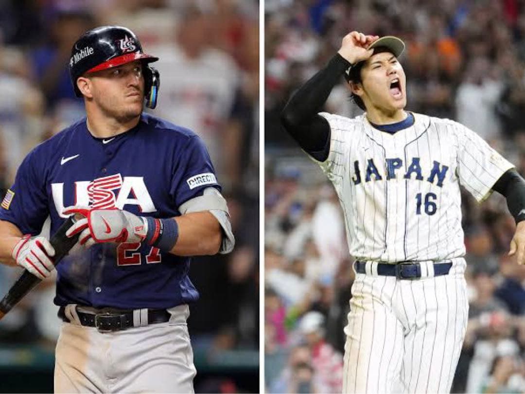 2023WBC米国代表キャプテン マイクトラウト直筆サインボール