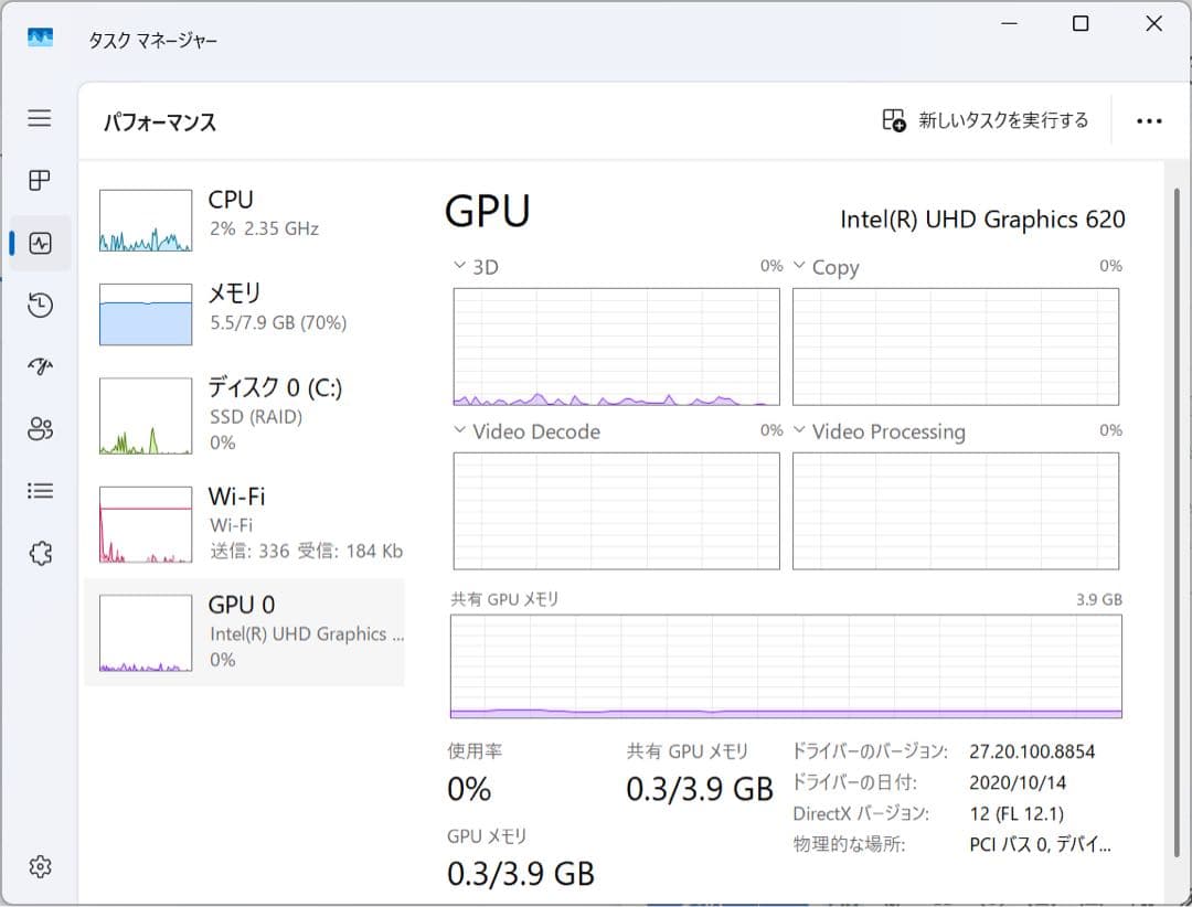 Dell Inspiron 14 ゴールド ノートPC p74g001