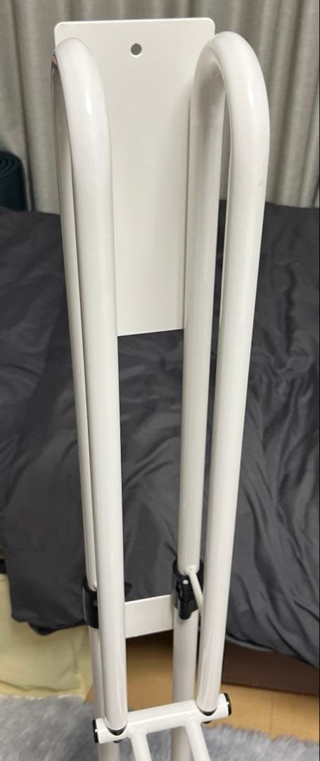 サイクルロッカー 自立型縦置きスタンド｜CS-650 WHITE