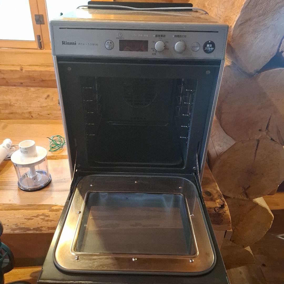 （引き取り限定です）Rinnai RCH-TOM60 ガスオーブン シルバー