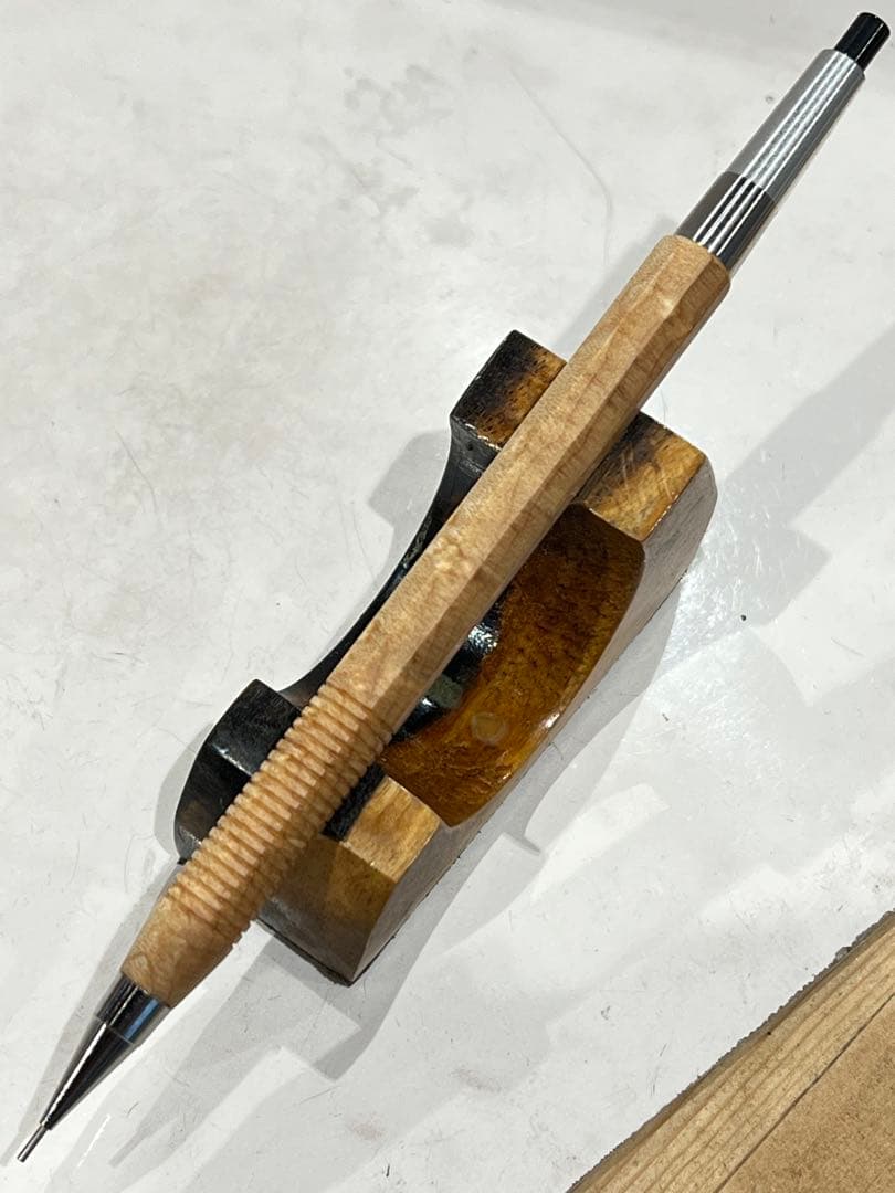 Jicobow　pg5+バーズアイメイプル　八角軸 ステン硬度表示窓有り