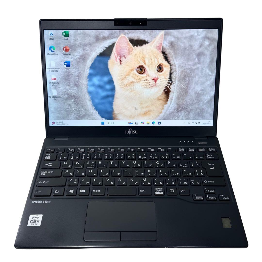 富士通 【超軽量777g★i7第10世代／16GB】美品ノートパソコン 591