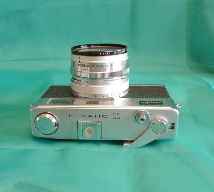 Minolta HI-MATIC 11 f1.7 フィルムカメラ　中古レア