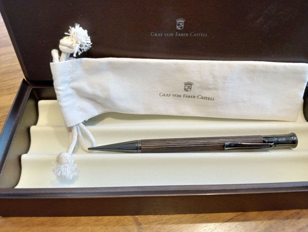 伯爵Faber-Castell シャープペンシル　木軸　0.7　セール中