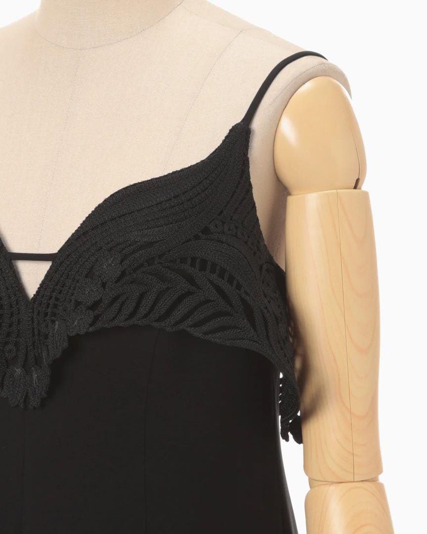 Mame Kurogouchi キャミソール コード刺繍 Embroidered