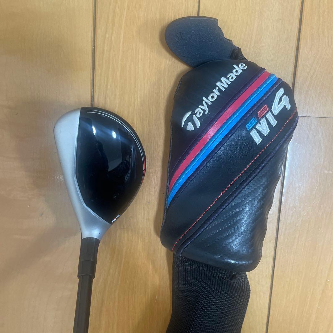 ぽ*ち様 テーラーメイドM4 4U ユーティリティ 22度 ヘッドカバー付属