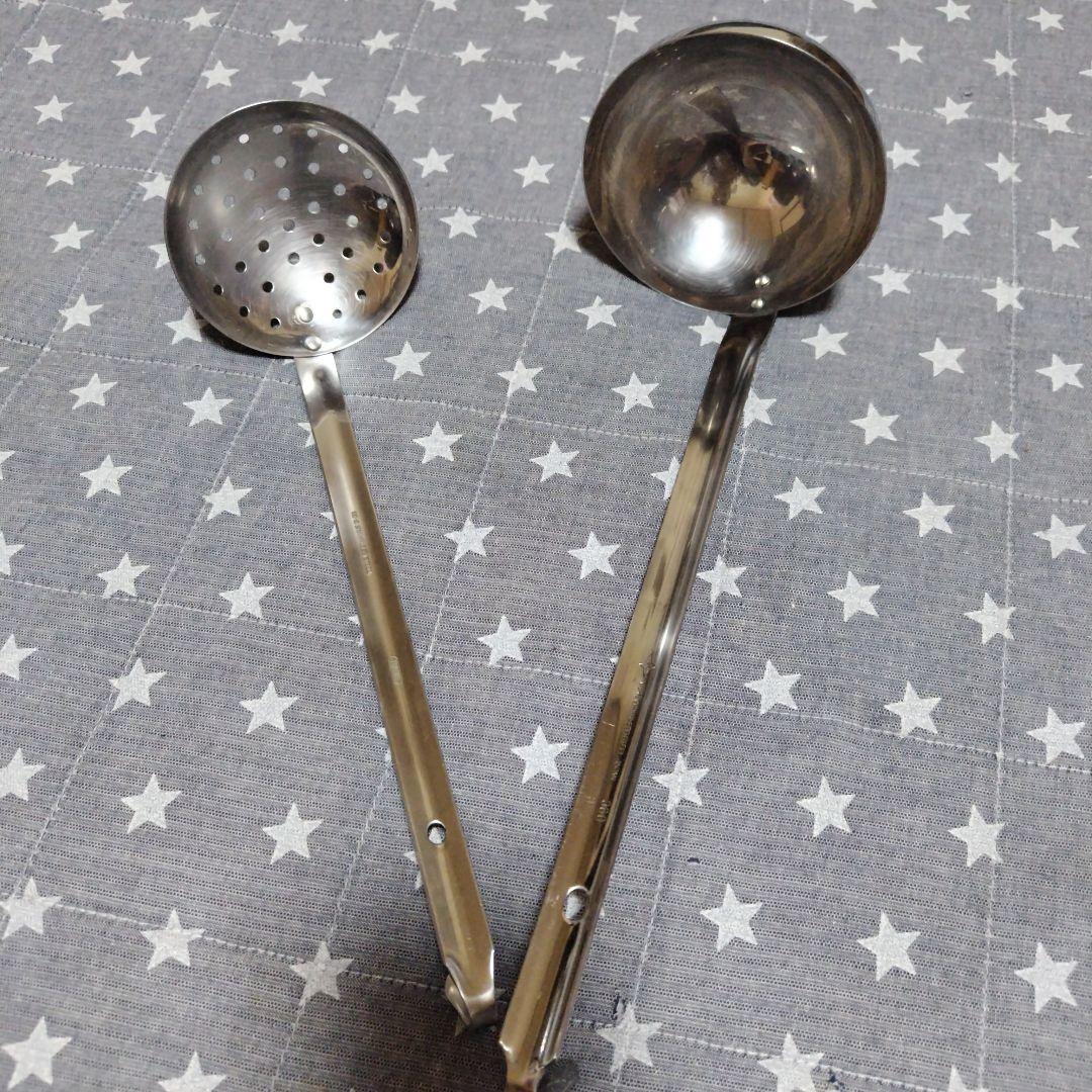 AG 業務用　18-8ステンレス レードル他　菜箸 10点 まとめ売り