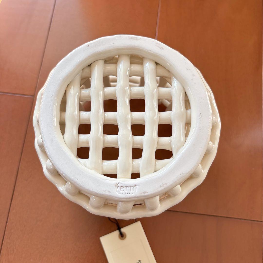 ferm LIVING ファームリビング セラミックバスケット S
