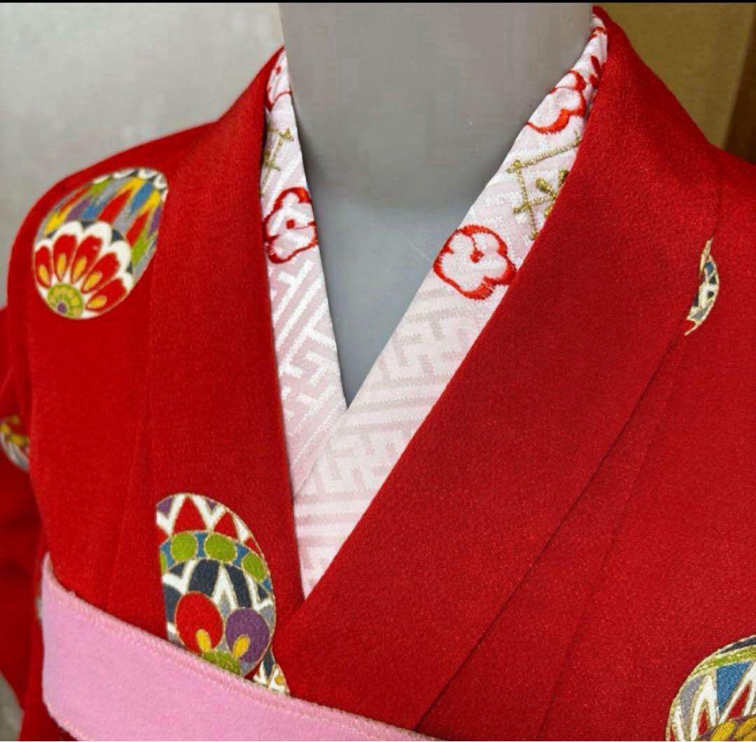 新品　通産大臣賞　浜ちりめん　美技ちりめん　着物　長襦袢おまけセット　訳アリ