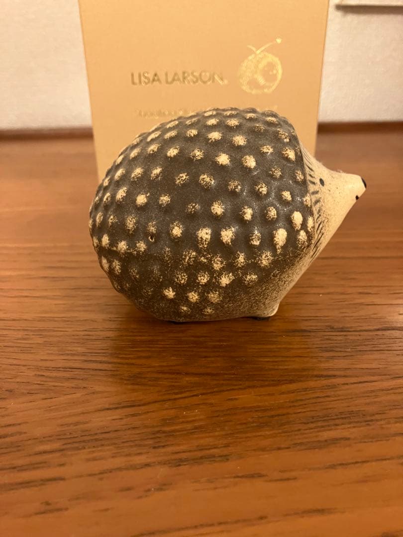 リサラーソン 置物 ハリネズミ 流れ星のハリー